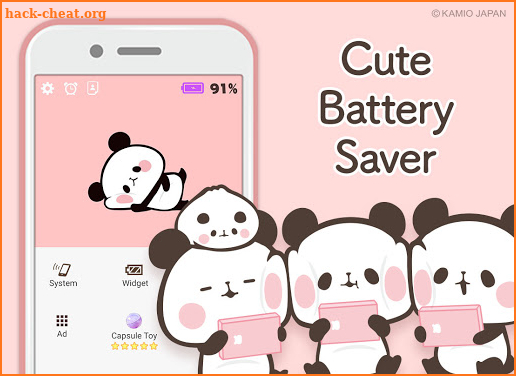 Battery Saver Cute Characters screenshot