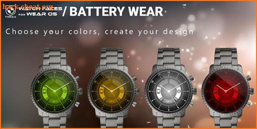 Battery Wear Watch Face screenshot