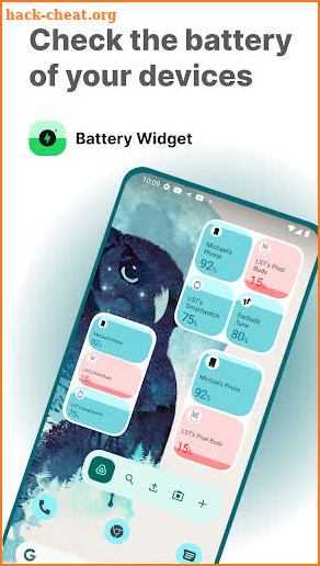 Battery Widget - Android 12 screenshot