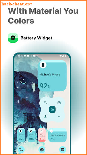 Battery Widget - Android 12 screenshot