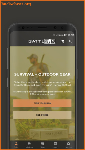 BattlBox screenshot
