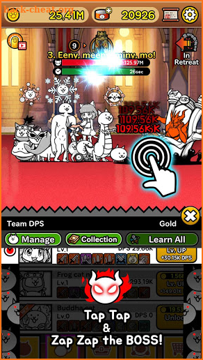 Battle Cats Rangers screenshot