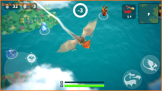 Battle Dragon - Fireball Flight Battle Royale screenshot