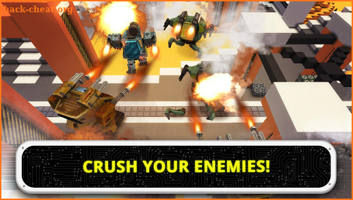 Battle Mech Craft: X4 Robot Builder. War Simulator screenshot