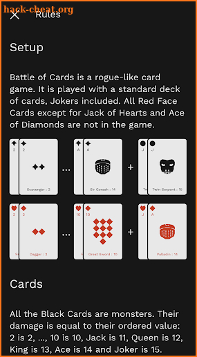 Battle of Cards screenshot