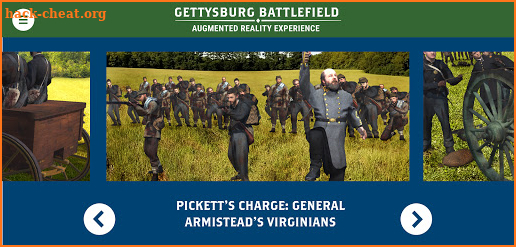 Battle of Gettysburg Augmented Reality Experience screenshot