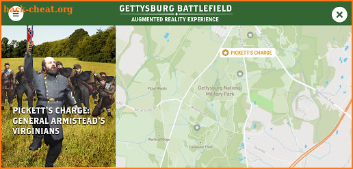 Battle of Gettysburg Augmented Reality Experience screenshot