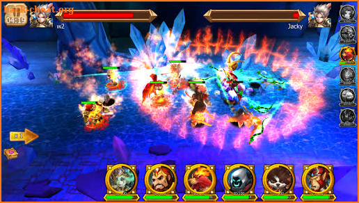 Battle of Legendary 3D Heroes screenshot
