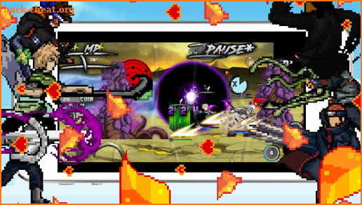 Battle of Ninja (3x3) - Legendary Hokage screenshot