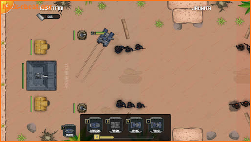 Battle of tanks screenshot