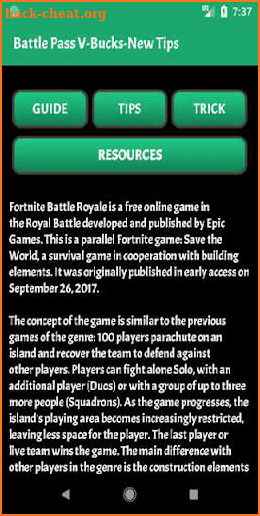 Battle Pass V-Bucks-New Tips screenshot