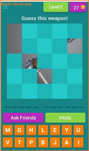 Battle Royal Weapon Quiz screenshot