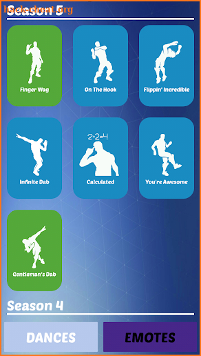 Battle Royale Dance Emotes For Fortnites (Ad-Free) screenshot