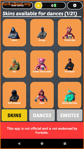 Battle Royale - Dances & Emotes screenshot
