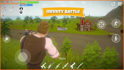 Battle Royale Fort Practice screenshot