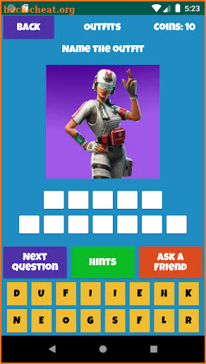 Battle Royale Quiz - Guess the picture and Trivia screenshot