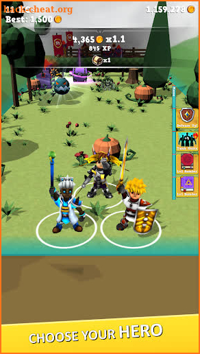 Battle Rush: Heroes Royale Idle RPG screenshot