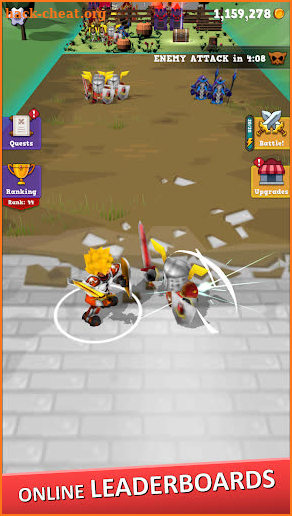 Battle Rush: Heroes Royale Idle RPG screenshot