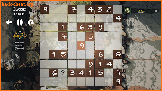 Battle Sudoku screenshot