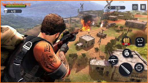 Battleground Fire : Free Shooting Games 2019 screenshot