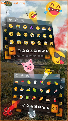 Battleground for Players Keyboard Theme on Mobile screenshot