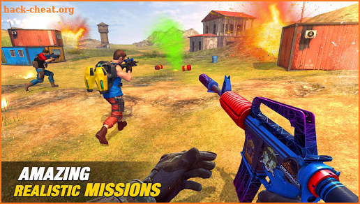 Battleground Jetpack Fire Shooting Game screenshot