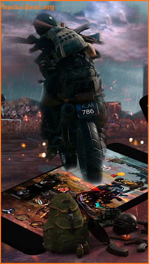 Battleground Launcher Theme screenshot