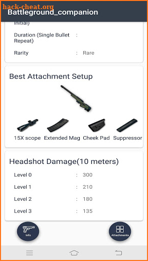 Battleground Mobile Guide screenshot