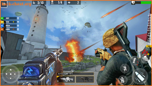 Battleground Squad: Offline Battle Royale Fire screenshot