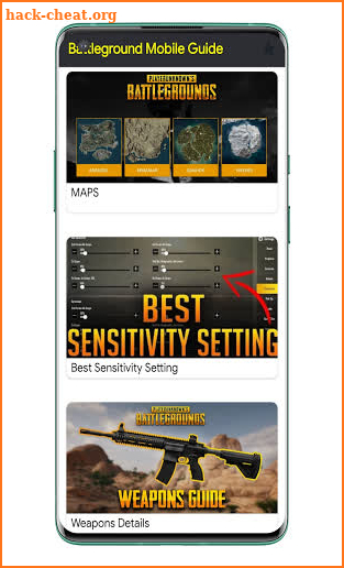 Battlegrounds Mobile India Guides screenshot