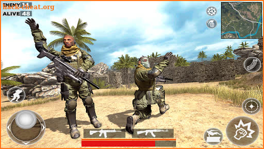 Battlegrounds Unknown Survival Free: Fire Squad screenshot