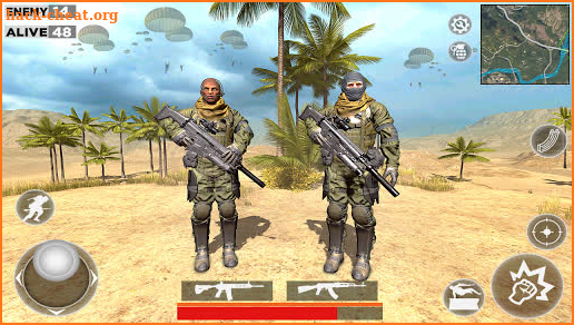Battlegrounds Unknown Survival Free: Fire Squad screenshot