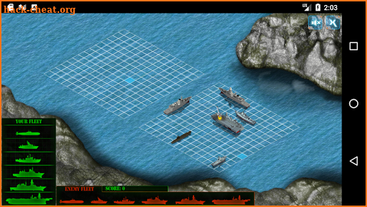 Battleship War Game screenshot