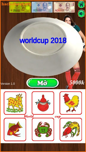 Bau cua 2019 - bau cua world cup 2018 screenshot