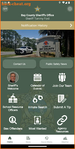 Bay County Sheriff’s Office FL screenshot