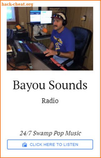 Bayou Sounds Radio screenshot