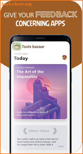 Bazaar Tools screenshot