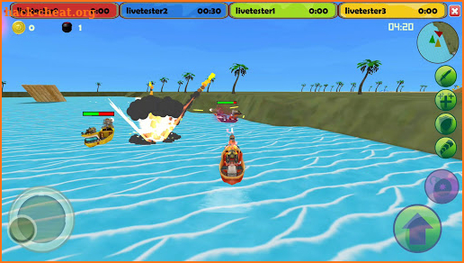 Bazooka Boats screenshot