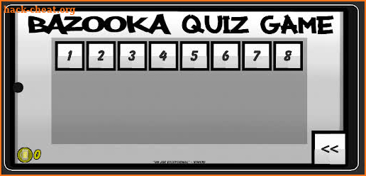 Bazooka Quiz Game screenshot