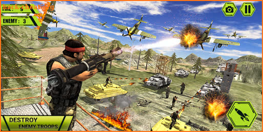 Bazuka Troops War Simulator screenshot