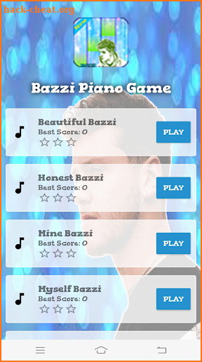 Bazzi Piano Game screenshot