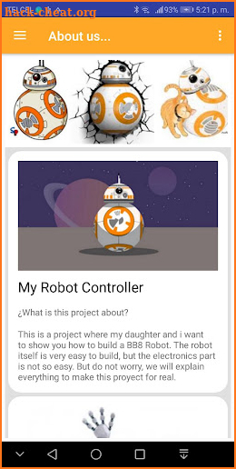 BB8 Controller screenshot