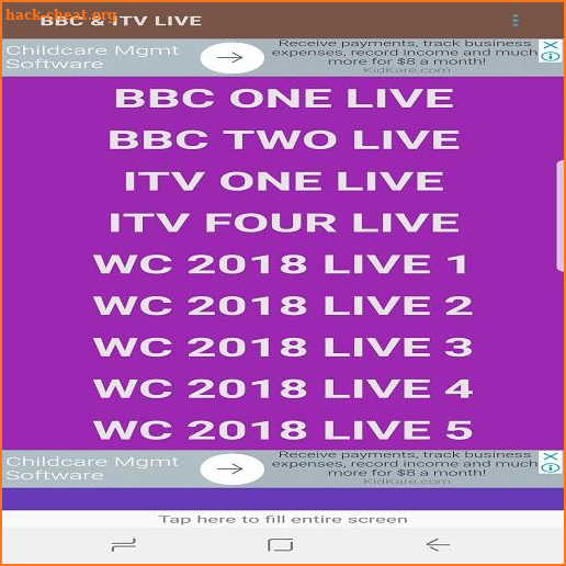 BBC & ITV LIVE WORLD CUP 2018 screenshot