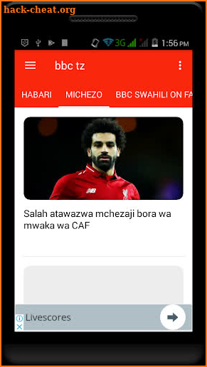 BBC DW VOA SWAHILI screenshot