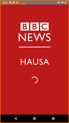BBC News Hausa screenshot