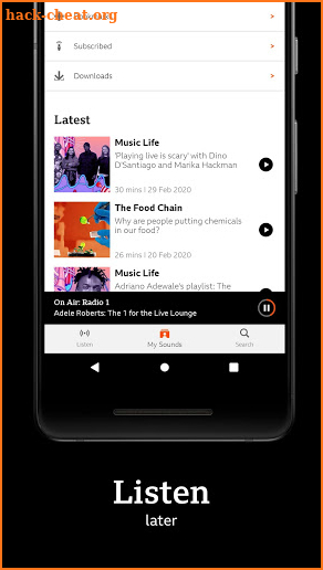 BBC Sounds: Radio & Podcasts screenshot