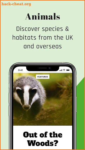 BBC Wildlife Magazine screenshot