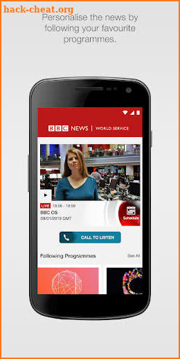 BBC World Service screenshot