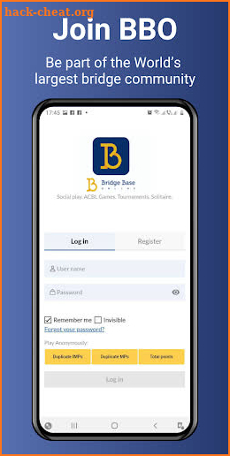 BBO – Bridge Base Online screenshot