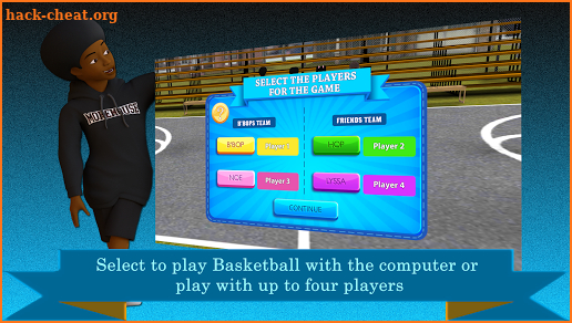 B'Bop and Friends 3D Basketball screenshot
